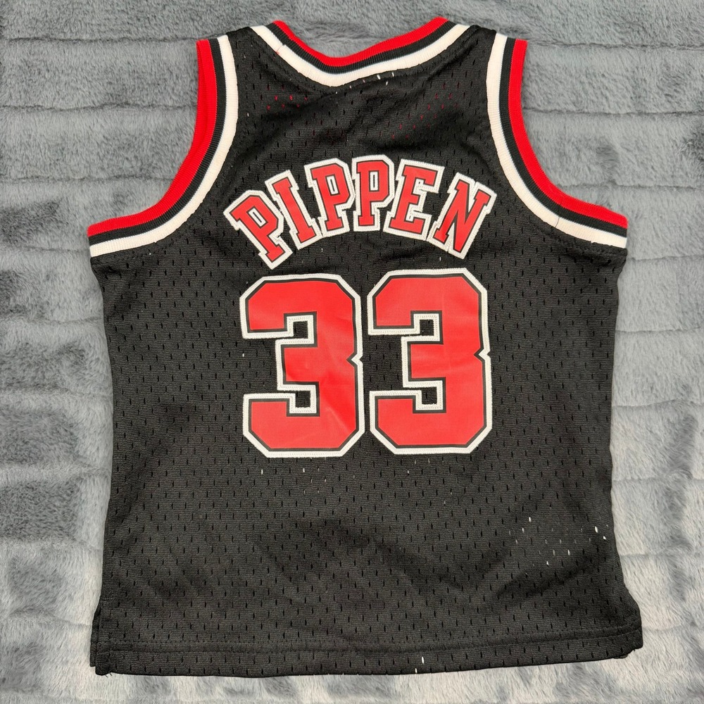 Mitchell & Ness Chicago Bulls Scottie Pippen Jersey Black 18M 24M 12628